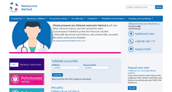 Desktop Screenshot of nemocnicenachod.cz